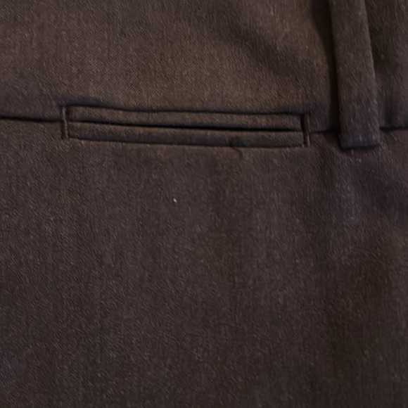 Ann Taylor Loft Maroon Trousers - Picture 2 of 7